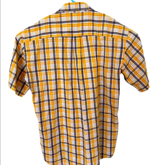 Ted Lapidus Paris Mens Button Fromt XL Yellow - Picture 2 of 3